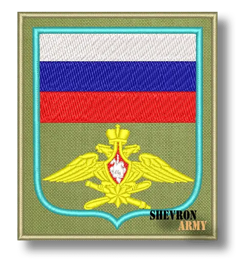 Нарукавный знак ВКС на зеленом фоне